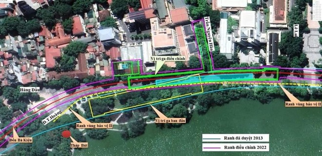 Thường trực Chính phủ cho ý kiến về vị trí đặt ga ngầm C9- hồ Hoàn Kiếm ảnh 2
