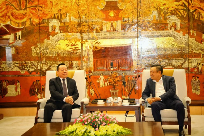 Chủ tịch Hà Nội tiếp Hội trưởng Tổng hội thánh Tin lành Việt Nam (miền Bắc) ảnh 1