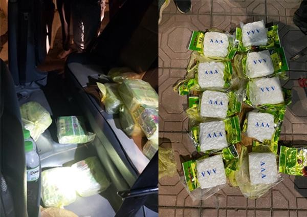 Hà Nội: Vây bắt hai đối tượng mua bán, vận chuyển hơn 9 kg ma túy đá ảnh 2