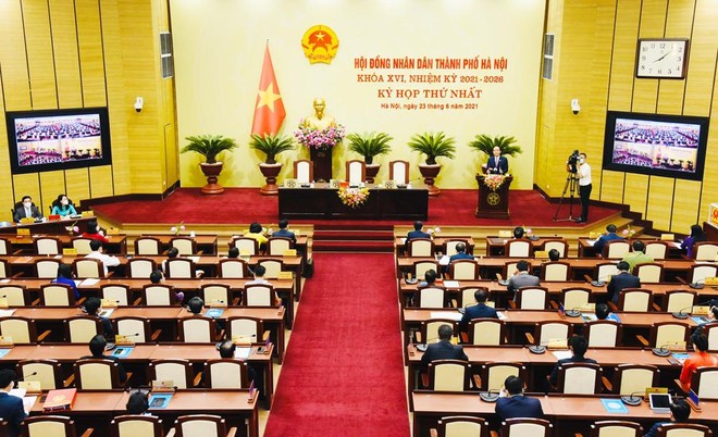 Xem xét, thông qua 43 nội dung tại kỳ họp thứ ba, HĐND TP Hà Nội khoá XVI ảnh 1