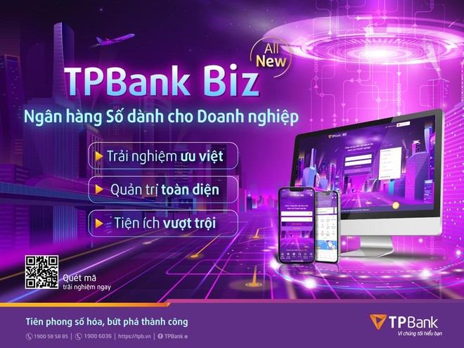 Xứng tầm ngân hàng của kỷ nguyên số, TPBank tạo đột phá, tự phát triển TPBank Biz cho doanh nghiệp ảnh 1
