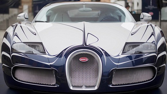 Cận cảnh Bugatti L'Or Blanc bằng sứ ảnh 1