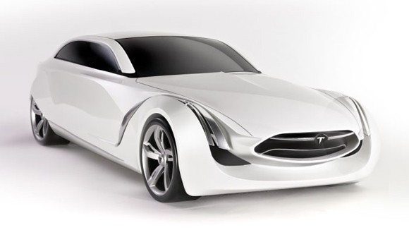 Lộ bản thiết kế siêu xe chạy điện của hãng Tesla ảnh 1