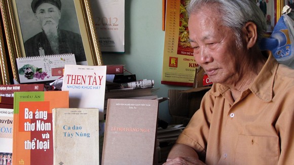 Nhà thơ Triều Ân: Càng già càng viết khỏe ảnh 1