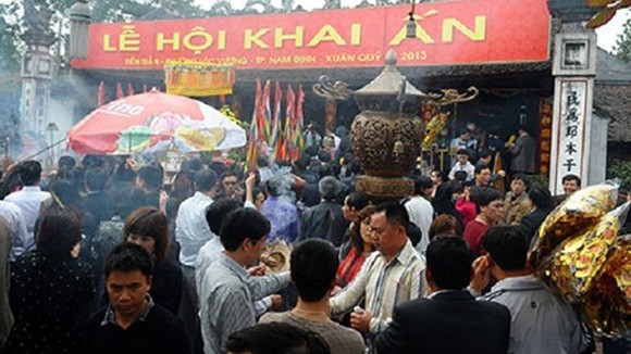 Khôi phục Lễ Tế cá tại đền Trần ảnh 1