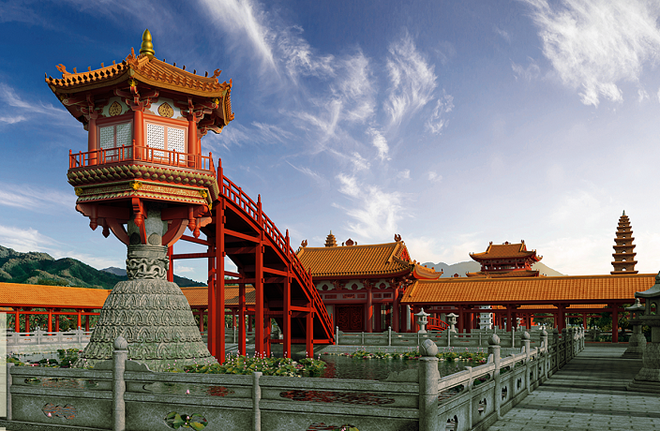 Tái hiện hình ảnh chùa Diên Hựu bằng công nghệ thực tế ảo ảnh 1