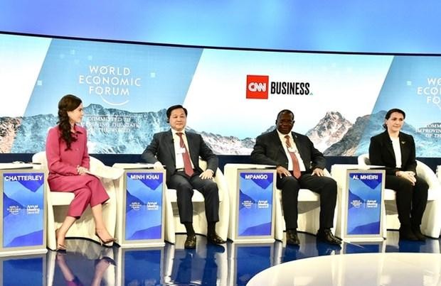 Diễn đàn Kinh tế Thế giới Davos 2022: Việt Nam nêu đề xuất tháo gỡ khủng hoảng lương thực toàn cầu ảnh 1