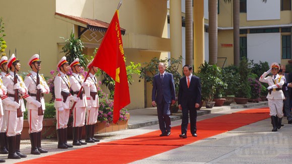 Đoàn Hội đồng An ninh Liên bang Nga thăm, làm việc với Bộ Công an ảnh 3