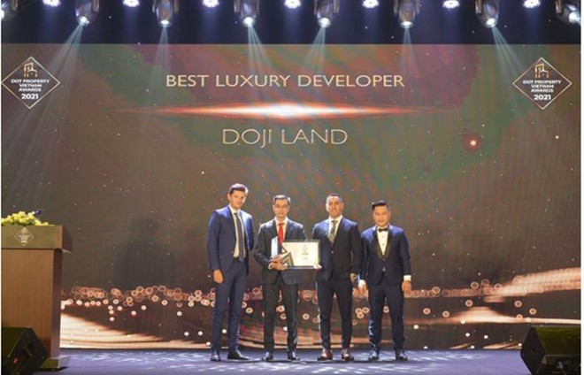 DOJI Land giành 3 giải thưởng tại Dot Property Vietnam Awards 2021 ảnh 1