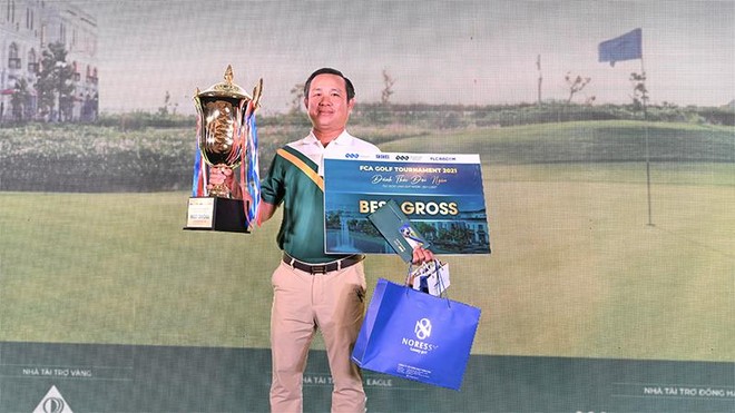 Golfer Mai Đức Thuỷ vô địch giải đấu FCA Tournament 2021 ảnh 2