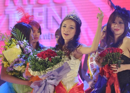Nhan sắc Hà Nội lên ngôi Miss Teen 2011 ảnh 2