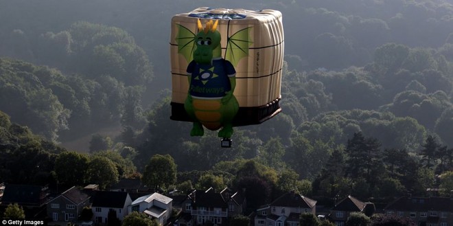 Ngày hội khinh khí cầu quốc tế ở Bristol ảnh 2