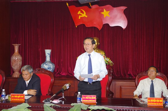 Đại tướng Trần Đại Quang kiểm tra việc thực hiện NQ Trung ương 4 tại Đăk Nông ảnh 1