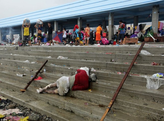 Philippines: Cảnh tượng kinh hoàng sau bão Haiyan ảnh 9