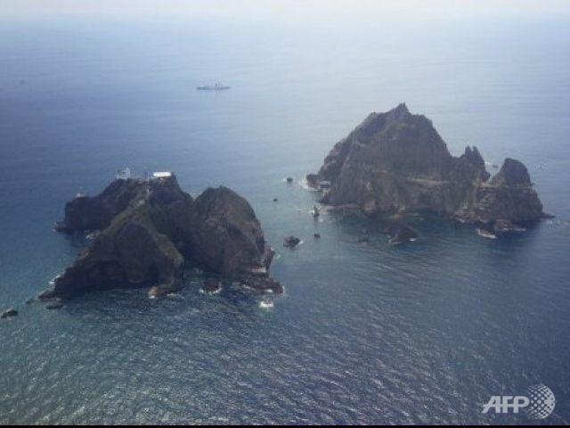 Nghị sĩ Hàn Quốc tới đảo tranh chấp với Nhật ảnh 1