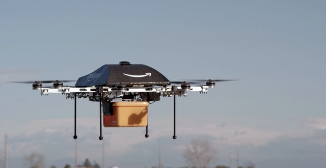 Amazon thử nghiệm giao hàng bằng máy bay không người lái ảnh 1