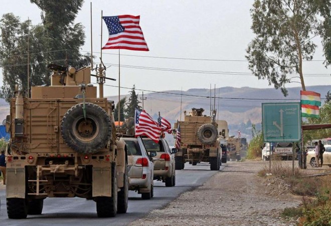 Binh sĩ Syria chặn đoàn xe quân sự Mỹ, buộc quay đầu ảnh 1
