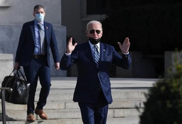 Tổng thống Mỹ Joe Biden rời bệnh viện bằng trực thăng ảnh 1