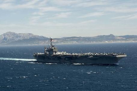 Tàu sân bay Mỹ bất ngờ tham gia cuộc tập trận của NATO ở Địa Trung Hải ảnh 1