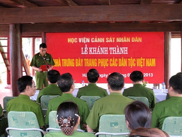 Khánh thành "Bảo tàng dân tộc học mini" của HV Cảnh sát nhân dân ảnh 1
