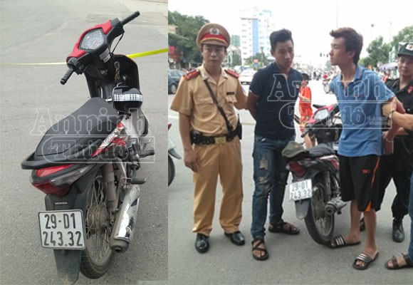 Giật túi xách của nữ sinh, đang đi tiêu thụ thì bị “141” bắt giữ ảnh 2